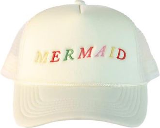 Sunshine Tienda Mermaid Trucker Cap in Cream at Nordstrom