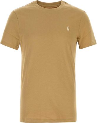 Polo Ralph Lauren Camel Cotton T Shirt