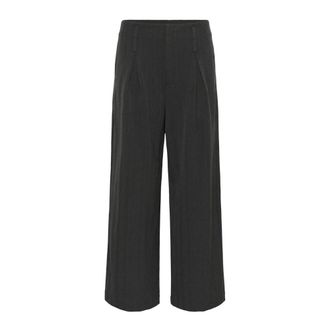 MY ESSENTIAL WARDROBE Broeken, Dames, Grijs, XS, Wide Broeken