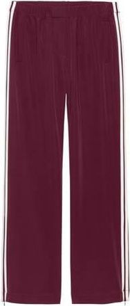 Catwalk Junkie straight high waist broek donkerrood