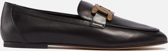 Tod's Dames Tods Kettingleren Loafers in Zwart