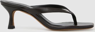 Jeanne Vouland Sandale Paros Cuir Chocolat