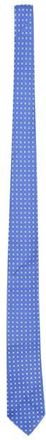 Thom Sweeney Blue patterned silk tie