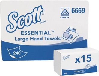 Scott Toalla Doblada 6669 1 Capa Blanca L318xw200 Aprox. Mm