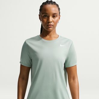 Nike Womens Dri-FIT T-Shirt in Green | DX0687-008