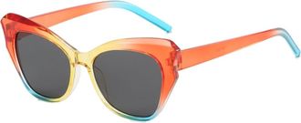 Generic Trendy UV400 Party Shopping Sunglasses Mens And Womens Sports Vacation Photo Sun Glasses(Orange)