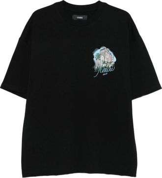 Amiri Hotel Graphic-print T-shirt