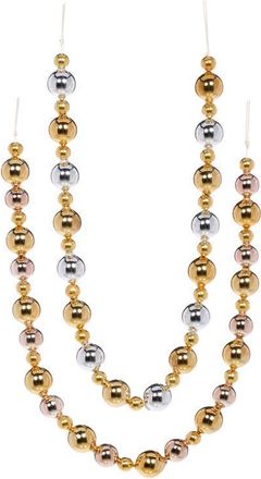 Mark Roberts Two-Tone Ball Garland, Set of 2 in Gold at Nordstrom