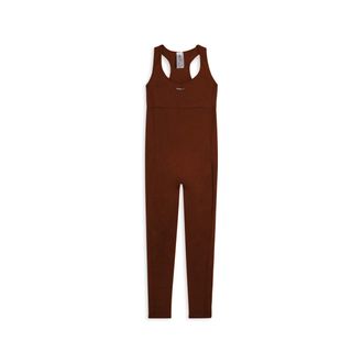 Freddy Tuta jumpsuit seamless con schiena scoperta e cuciture shaping