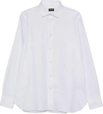 Ermenegildo Zegna Heren, Overhemden, Wit, Maat: 2XL