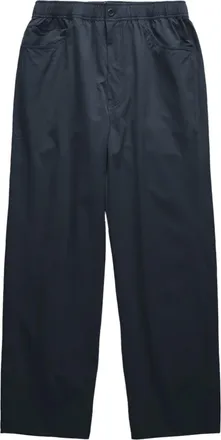 Norse Projects Relaxed Straight-Leg Trousers with Elastic Waistband and Functional Pockets