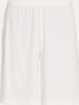 The Row Larissa Long Shorts