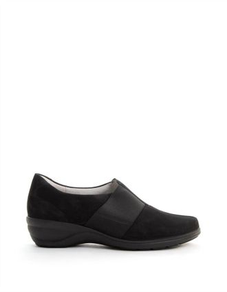 Waldl&auml;ufer Womens Fame Slip On Shoes In Black