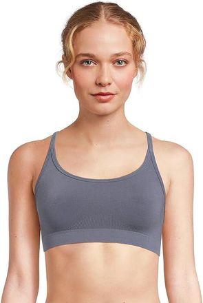 Smartwool Merino Blend Bralette Womens Bra Nightfall Blue : SM, Elastane/Lyocell/Nylon
