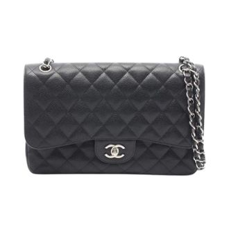 Chanel Pre-owned Vintage Shoulder Bag - Dames - Pre-owned - Zwart - Maat: ONE Size Leer