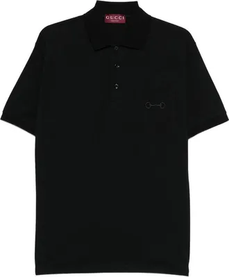 Gucci Embroidered Polo Shirt