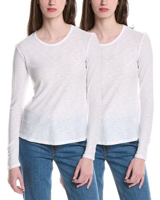 James Perse 2Pk Boxy T-Shirt