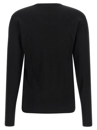 Christophe Lemaire Cotton Jersey Crewneck Sweater - Black