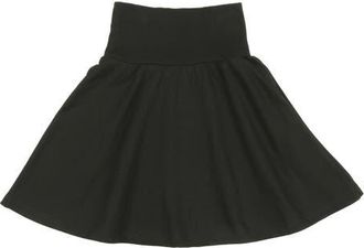 Maniere Kids Cotton Blend Terry Skirt in Black at Nordstrom, Size 2T