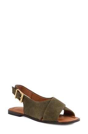Seychelles Good Hearted Slingback Sandal in Olive at Nordstrom, Size 6.5