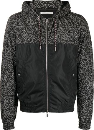 Browns Logo-Print Jacket - Mens - Polyamide