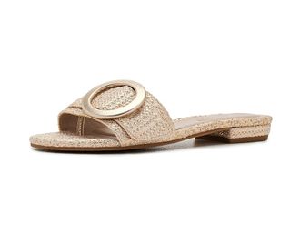 Pelle Moda Bianka Womens Sandals Light Gold : 5.5 M, Cork/Leather