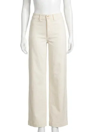 Faherty Womens Stretch Terry Harbor Pant In Egret