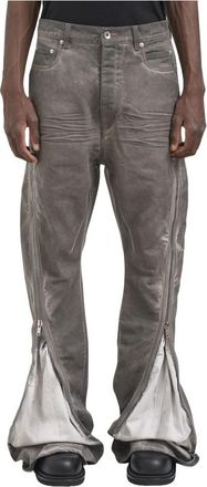 Rick Owens Bolan Banana Jeans - Heren - Flared Jeans - Grijs - W32 - Katoen - Jeans