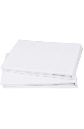 California Design Den Set of 2 Pillowcases - Signature Comfort 100% Egyptian Cotton Sateen in Bright White at Nordstrom, Size Standard