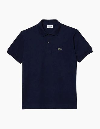 Lacoste Mens Lacoste Classic Fit Polo Shirt Midnight Blue - Black - Size: 40
