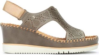 Pikolinos Groene damessandaal - Aguadulce - Dames - Sleehakken - Groen - 41 EU - Leer - Schoenen