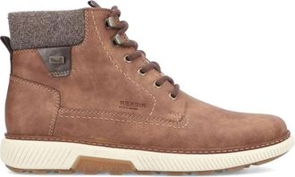 Rieker Casual Enkellaarsjes - Heren - Veterlaarzen - Bruin - 43 EU - Schoenen