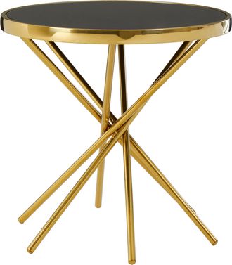 Premier Housewares Tula Abstract Base Round Side Table