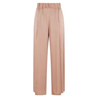 Semicouture Wide Trousers, female, Pink, Size: 2XS Jhonny Pants