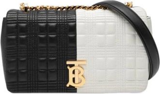 Burberry Pre-owned Shoulder Bags, female, Multicolor, Size: ONE SIZE Pre-owned Leather Shoulder Bag