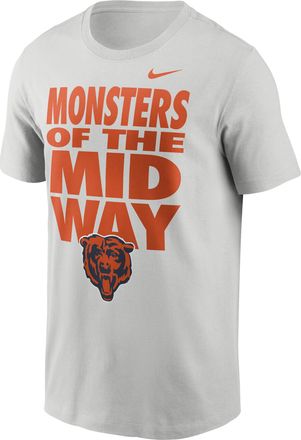 Nike Chicago Bears Essential Nike Mens NFL T-Shirt in Grey | N1990BB7Q-U7G
