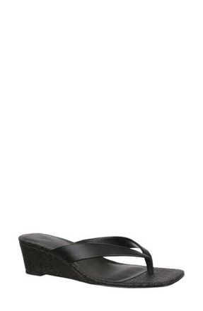 Nordstrom Rack Shellie Wedge Sandal in Black at Nordstrom Rack, Size 6.5