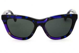 Burberry 0BE4435F Cat Eye Acetate Sunglasses - Black