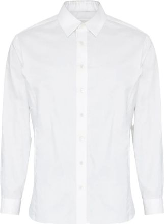 Maison Margiela Camicia con orlo sfrangiato - Bianco