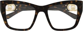 Gucci Glasses - Dames - Accessoires - Bruin - Maat: 52 MM