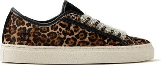 D.A.T.E. Sneakers, female, Brown, Size: 10 US Tender Animalier Leopard