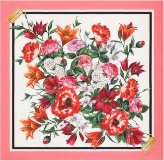 Dolce & Gabbana Foulard in Seta 90x90 - - Accessories - unisex - Multicolore - ONE SIZE