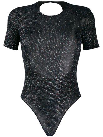 Faith Connexion Body in lurex - Nero