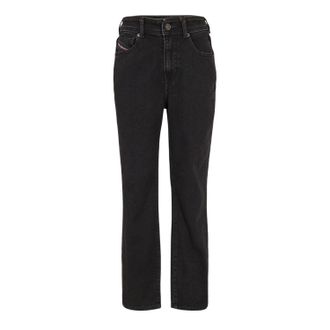 Diesel Dames/Dames 2004 Denim Rechte Been Jeans (Zwart)