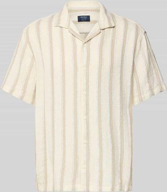 Mc Neal Regular Fit Freizeithemd mit Kentkragen in Ecru, Gr&ouml;&szlig;e XXXL