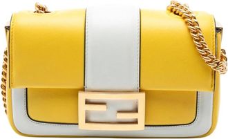 Fendi Pre-owned Borsa a Spalla con Catena - - Pre-owned - Donna - Giallo - ONE SIZE