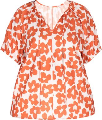 Izia Grote maat blouse Dames oranje