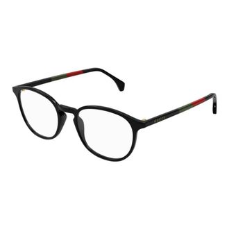 Gucci Vierkante Brillen - Heren - Brillen - Zwart - 50 MM - Accessoires