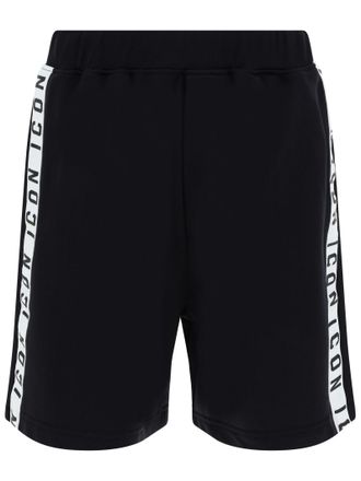 Dsquared2 Logo Band Bermuda Shorts