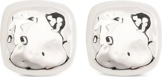 D&eacute;hanche Orecchini squadrati - Argento